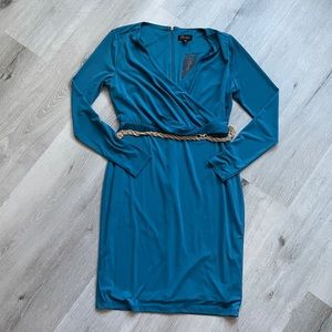 Blue dress with tag